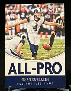 2018 Panini Football All-Pro #12 Greg Zuerlein Los Angeles Rams - Picture 1 of 2