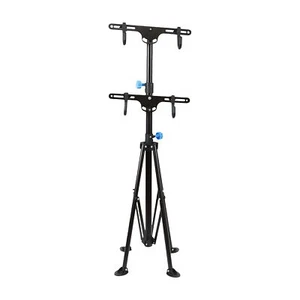 Adjustable Bike Repair Stand 2 Bicycle Mechanic Maintenance Rack Home Brand New- - Picture 1 of 9