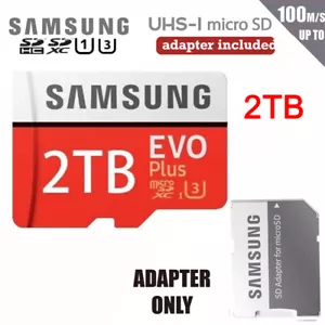 2TB Sam Sung Evo Plus Micro SD Karte SDXC Speicherkarte C10 TF Card Memory Card - Bild 1 von 10