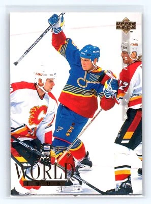1995 Upper Deck #569 Brett Hull 1994 World Tour St. Louis Blues - Image 1 of 2