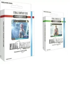 Final Fantasy XIII + XII Starter Decks! Final Fantasy 12 Twelve and THIRTEEN 13 - Picture 1 of 1
