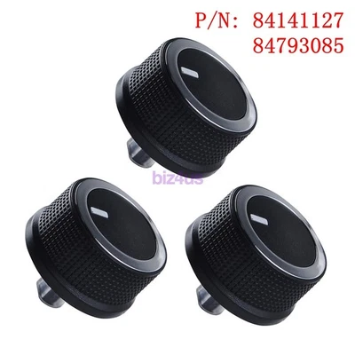 3 x perilla de control de temperatura de calefacción de aire acondicionado para 08-17 Chevrolet Express Van Savana 84793085 Foto 1 de 4