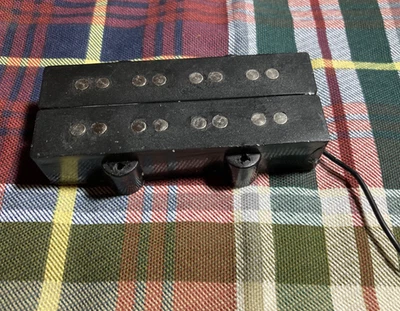 Pastilla Humbucker Puente Bajo Jazz Reproductor Moderno Negro Fender Foto 1 de 3