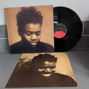 TRACY CHAPMAN  DEBUT 1988 EUROPE 1st VINYL LP EKT 44 960 774-1 EX/VG - Picture 1 of 13