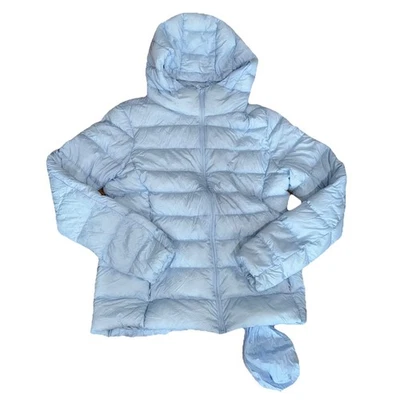 UNIQLO женщин ультра легкий вниз синий упаковываемый легкий удобный зимний размер маленький - Изображение 1 из 4