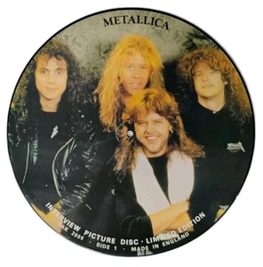 METALLICA MINT RECORD + PICTURE DISC  [LIMITED EDITION] BAK 2066 M LP, INTERVIEW - Picture 1 of 2