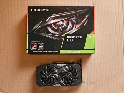 Gigabyte GeForce GTX 1650 Super Windforce OC 4G , original owner, works well - Image 1 of 4