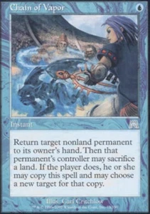 Chain of Vapor - Medium Play MTG Onslaught - Picture 1 of 1