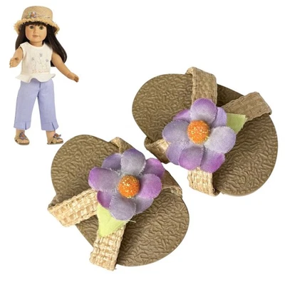 SANDALIAS MUÑECA ZAPATOS American Girl Today Conjunto de Jardinería I Accesorios Flores Foto 1 de 4