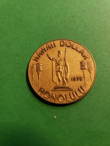 Nice 1975 Hawaiian Dollar Honolulu - Picture 1 of 2