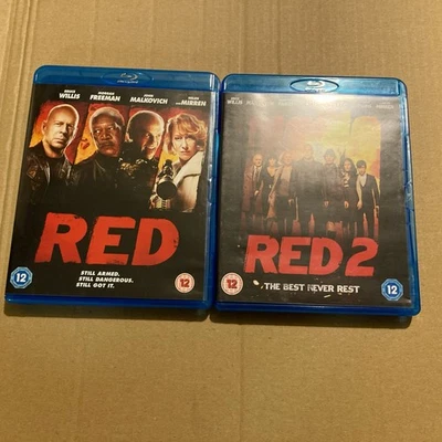 Red (Blu-ray) & Red 2 (blu-ray) Bruce Willis - Image 1 of 4