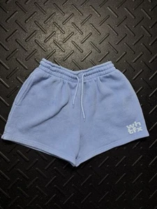 Pantalones cortos deportivos White Fox WHTFX azul polar con cordón para mujer talla mediana” - Imagen 1 de 9