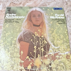 Andre Kostelanetz and his Orchestra Vinyl Record For All We Know Columbia Record - Picture 1 of 6