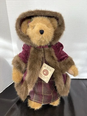 Boyds Bears 16” Vivian Q Dickens Holiday Collection #904220 - Image 1 of 4