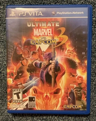 Ultimate Marvel vs. Capcom 3 (Sony PlayStation Vita, 2012) Complete CIB - Image 1 of 4