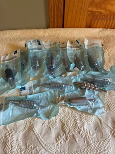 Lot Of  12 Tattoo Tubes Tips Grips Highest Quality Stainless steel - Picture 1 of 6