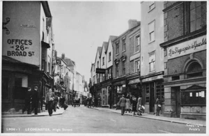Postal Leominster High Street North Herefordshire RPPC - Imagen 1 de 2