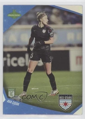 2022 Parkside NWSL Wal-Mart Blue Foil Ava Cook #5 Rookie RC - Image 1 of 2