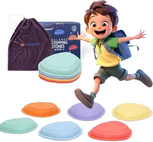 makarci Stepping Stones for Kids,6pcs Toddler Sensory Toys Kids 6 pcs - Picture 1 of 6