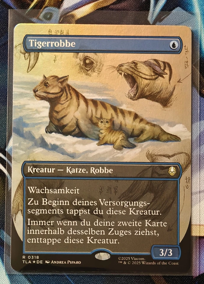 Tigerrobbe TLA-318 - Rare (Foil) ⭐ - NM - Deutsch - MTG - Tiger-Seal - Avatar - Bild 1 von 1