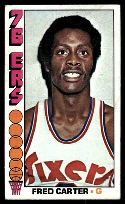 1976-77 Topps #111 Fred Carter VG/EX EX - Image 1 of 2
