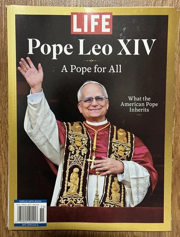 LIFE Magazine Pope Leo XIV 2025 A Pope For All Foto 1 de 1