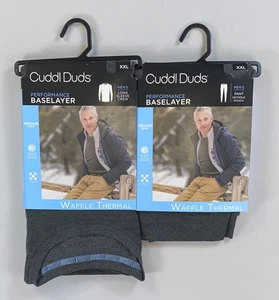 Men's Cuddl Duds Performance XXL Thermal Baselayer Shirt Pants 2 Piece Set NEW - Picture 1 of 2