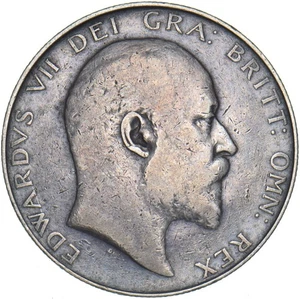 Moneda de plata británica 1906 media corona - Eduardo VII - bonita - Imagen 1 de 2