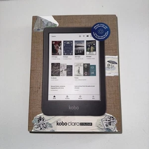 Kobo Clara Colour e-Book Reader (6'', 16GB, N367-KU) - Black -new - Sealed - Picture 1 of 5