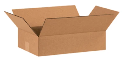 Pack of 50 16x10x3 Shipping Corrugated Packing Box Kraft Cardboard Carton Mailer - Image 1 of 4