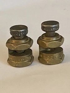 ✨Vintage Pair of Craftsman № 335-3956 Brass Stair Gauges for Level - Picture 1 of 4