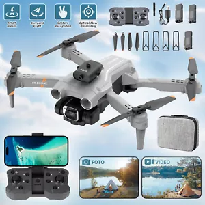 FPV 4K Drohne Dual Kamera RC Quadcopter LED Anfänger Selfie Drone Faltbare Drone - Bild 1 von 12