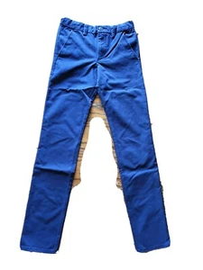 Gap Kids Khakis Boys Navy Pants Size 16 SLIM Uniform New With Tags - Picture 1 of 3