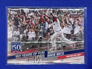 2019 Topps Eröffnungstag 150 Jahre Spaß David Ortiz #YOF-20 Boston Red Sox - Bild 1 von 2