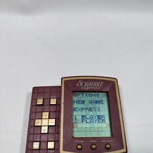 Scrabble Express Electronic Handheld Travel Game Hasbro