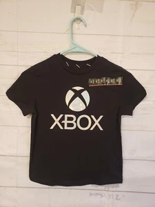 XBOX Boys Tee Shirt Size XS (4/5) Short Sleeve Black Unisex Game Player New - Picture 1 of 6