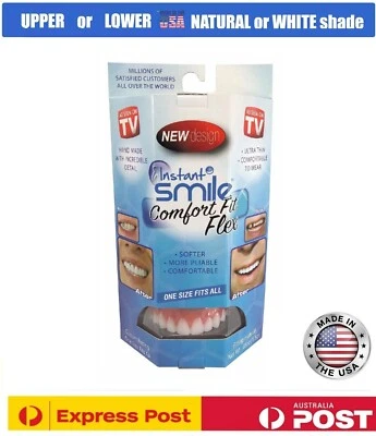 Instant Smile Comfort Fit Flex Temporary Tooth Repair Solid Denture Adhesive US - image 1 of 2