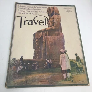 1913 PALMYRA QUEEN OF THE SYRIAN DESERT ANTIQUE TRAVEL MAGAZINE VINTAGE ADS - Bild 1 von 12
