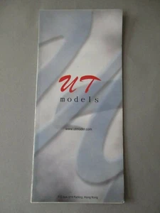 DV9985 CATALOGUE POSTER UT MODELS PLIE 9,5X21 cm TRES BON ETAT - Imagen 1 de 4