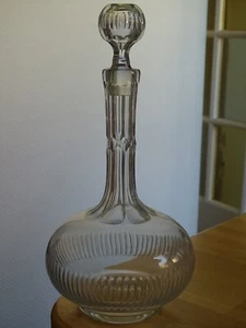 BACCARAT ANCIENNE CARAFE A VIN CRISTAL TAILLER MODELE RENAISSANCE 1920 - Picture 1 of 11