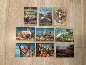 "Vintage Menge 9 Postkarten Lentikular 3-D Asahi Japan 5,5""x4""" - Bild 1 von 13