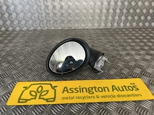 Mini Cooper R57 Cabrio 2009-15 Nearside Pass elektrischer Außenspiegel schwarz - Bild 1 von 15
