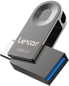 Lexar E32C 64GB Type-C Unità Flash USB, USB-A&USB-C 3.2 Gen 1 Doppia Unità - Foto 1 di 12