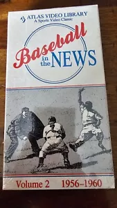 Baseball in the News Volume 2 1956-1960 VHS - Picture 1 of 2