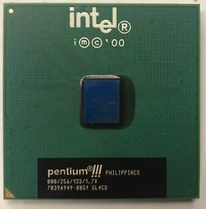 Intel Pentium III 800EB Desktop CPU Processor- SL4CD - Picture 1 of 1