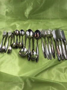 WMF Besteck Brüssel  Model 5500 - 90er Silberauflage 990 g 20 Teile für 4 Pers - Bild 1 von 7