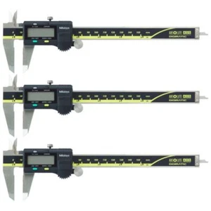 Mitutoyo Digitaler Messschieber Standard 500-196-30 0-150 mm 0-6\" 3er Pack Absolute AO - Bild 1 von 12