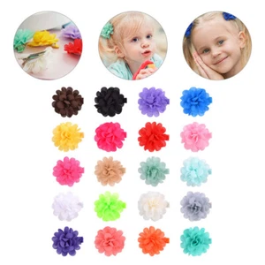 20 Pcs Flower Hairpin Little Girl Barrettes for Baby Girls Child - Picture 1 of 10