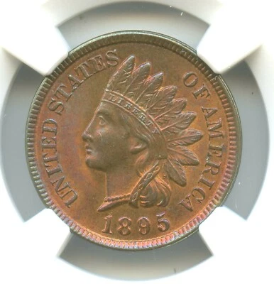 1895 Indian Head Cent, NGC MS65RB - Image 1 of 3
