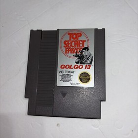 Golgo 13: Top Secret Episode 3 Screw Cart Nintendo NES